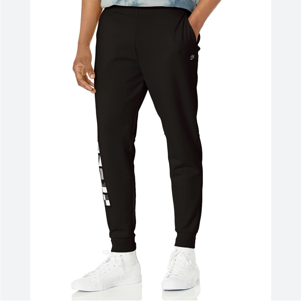 Lacoste MEN'S REFLECTIVE PRINT JOGGERS - Picture 3 of 9